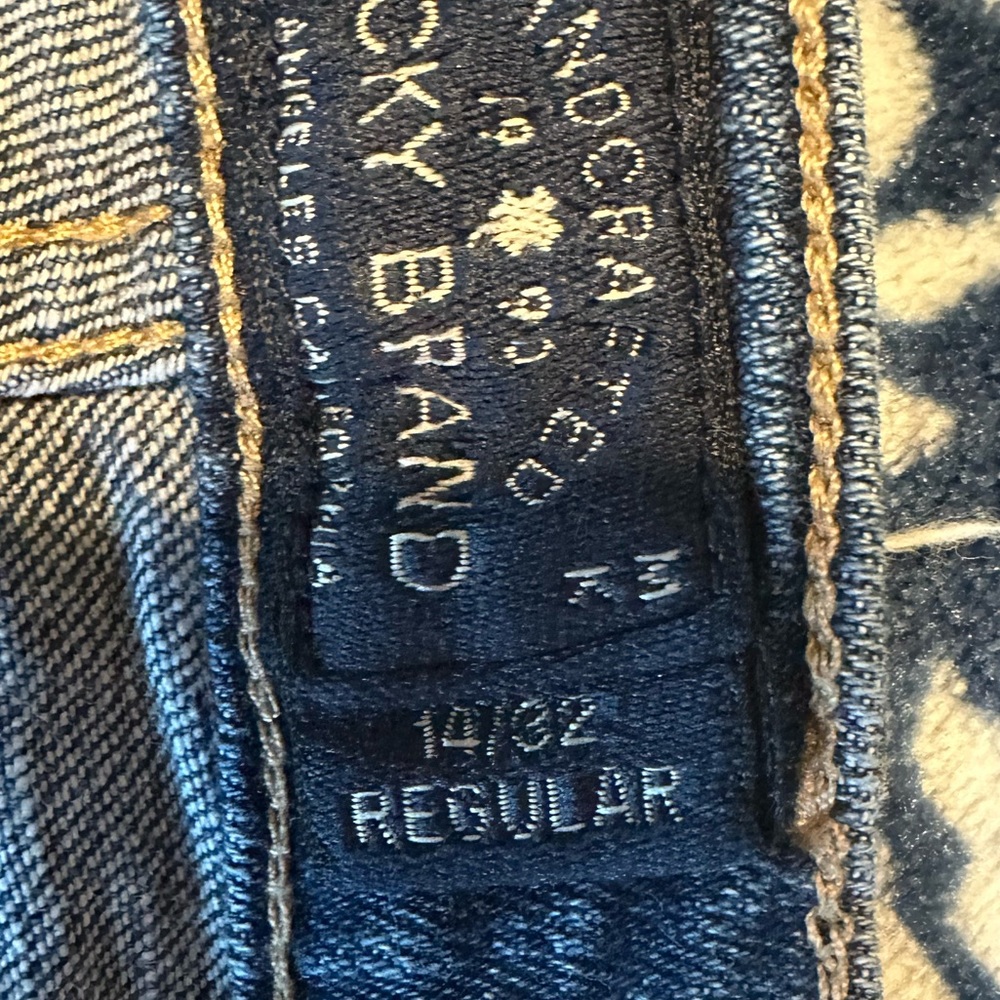 Lucky Brand Sweet n Low denim jeans size 14 - Picture 4 of 9